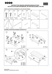 Tectake 403243 Bersetzung Der Originalbetriebsanleitung