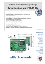 tousek ST 80V Technische Information