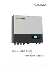 Growatt SPH 8000TL3 BH-UP Benutzerhandbuch