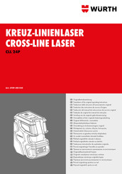 Würth 5709 300 024 Originalbetriebsanleitung