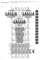 Gaggia GRANPRESTIGE SIN040 GTUL Bedienungsanleitung