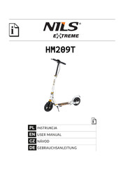 Nils Extreme HM209T Gebrauchsanleitung