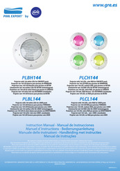 GRE POOL EXPERT PLBH144 Bedienungsanleitung
