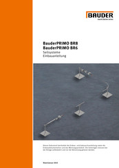 BAUDER BR 8 Einbauanleitung