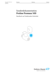 Endress+Hauser Proline Promass 500 Handbuch Zur Funktionalen Sicherheit