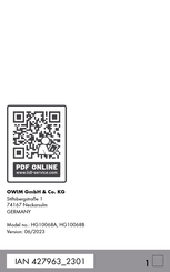 Tronic TPB 10000 A2 Bedienungs- Und Sicherheitshinweise
