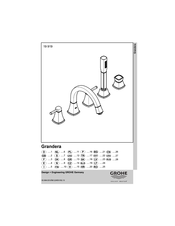 Grohe GRANDERA 19 919 Bedienungsanleitung