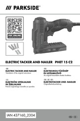 Parkside PHET 15 C2 Originalbetriebsanleitung