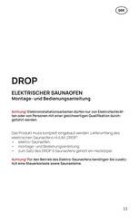 HUUM DROP 9 Montage- Und Bedienungsanleitung