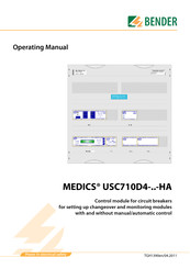 Bender MEDICS USC710D4-04-HA Bedienungsanleitung