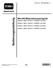 Toro MH-400 Bedienungsanleitung