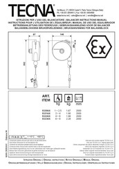 TECNA 9323AX Betriebsanleitung