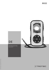 Trotec BO22 Betriebsanleitung