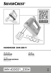 Silvercrest SHM 300 F1 Bedienungsanleitung