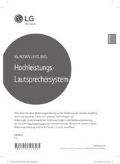 Lg FJ3 Kurzanleitung