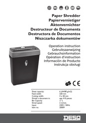 DesQ 20009 Gebrauchsinformation