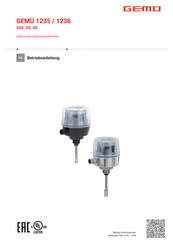 Gemü 1235 Betriebsanleitung