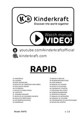 Kinderkraft RAPID Bedienungsanleitung