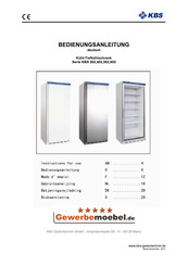 kbs 402 Serie Bedienungsanleitung