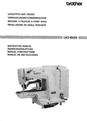 Brother LK3-B430 Bedienungsanleitung