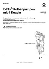 Graco E-Flo 4000 Betriebsanleitung