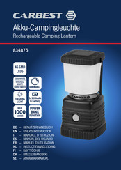 Carbest 834875 Benutzerhandbuch