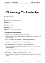 Proxxon FET Bedienungsanleitung