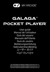 My Arcade GALAGA Bedienungsanleitung