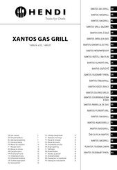 Hendi XANTOS 148624 Benutzerhandbuch