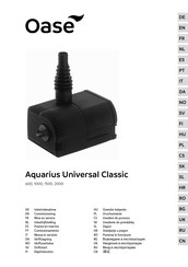 Oase Aquarius Universal Classic 2000 Inbetriebnahme