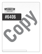 Lifetime 6406 Montageanleitung
