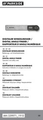 Parkside 339971 1910 Bedienungs- Und Sicherheitshinweise