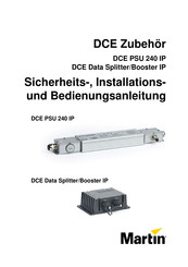 Martin DCE PSU 240 IP Sicherheits-, Installations- Und Betriebshandbuch