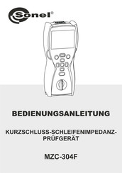 Sonel MZC-304F Bedienungsanleitung