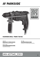 Parkside 427540 2301 Originalbetriebsanleitung