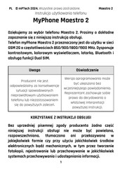 mPTech MyPhone Maestro 2 Kurzfassung Der Bedienungsanleitung