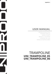 UNIPRODO UNI TRAMPOLINE 05 Bedienungsanleitung