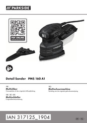 Parkside PMS 160 A1 Originalbetriebsanleitung