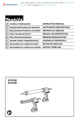 Makita DCG180RF Bedienungsanleitung
