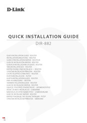 D-Link DIR-882 Installationsanleitung