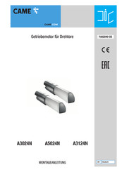 CAME 001A3024N Montageanleitung