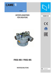CAME 001FROG-MS Montageanleitung