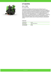 IPC CT160 BT95 Bedienungsanleitung