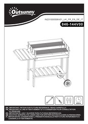 Outsunny 846-144V00 Montageanleitung