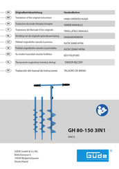 Gude GH 80-150 3IN1 Originalbetriebsanleitung