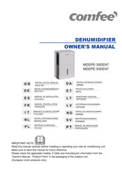 Comfee MDDPE-30DEN7 Installationshandbuch