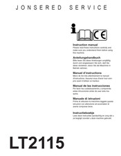 Jonsered LT2115 Anleitungshandbuch