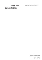 Electrolux EOB 68713 Benutzerinformation