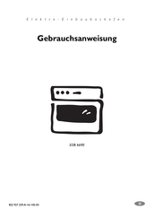 Electrolux EOB 6690 Gebrauchsanweisung
