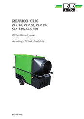 REMKO CLK 80-RV Bedienung - Technik - Ersatzteile